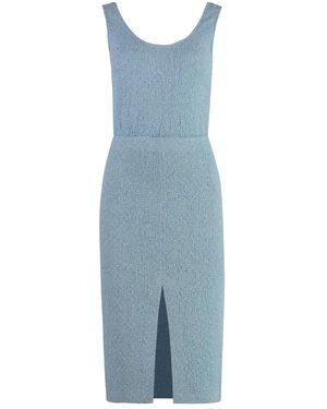 St. John Knitted Dresses - Azul