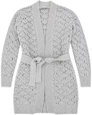 Eleventy Truien & Vesten ,Grijs ,Cardigan