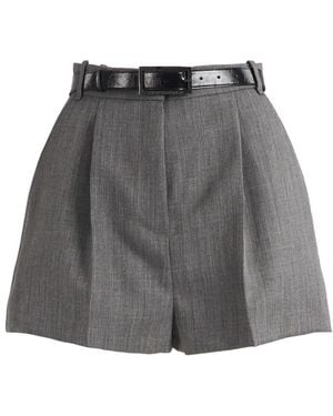 Elisabetta Franchi Short Shorts - Grey
