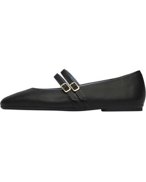 Voile Blanche Ballerina Shoes - Black