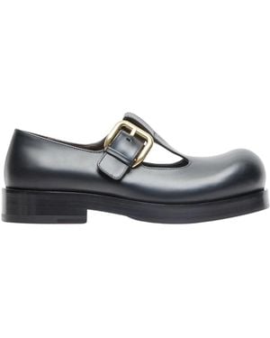 Bottega Veneta Flats - Black