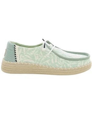HEYDUDE Laced Shoes - Green