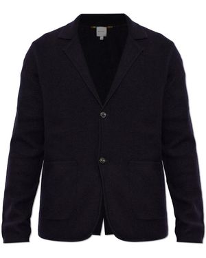 Paul Smith Jassen ,Blauw ,Wol Wol Blazer