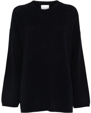 Allude Wol En Kasjmier Trui - Zwart