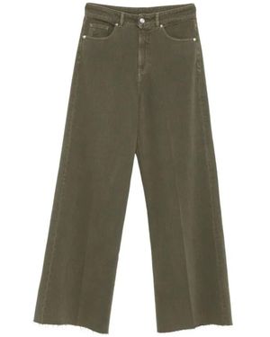 Nine:inthe:morning Wide Trousers - Groen
