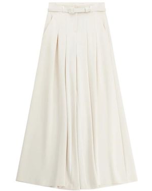 Imperial Wide Trousers - White