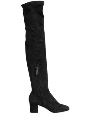 Dolce & Gabbana Over-The-Knee Boots - Black
