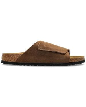 Birkenstock Sliders - Brown