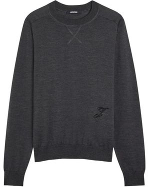 Jacquemus Round-Neck Knitwear - Negro