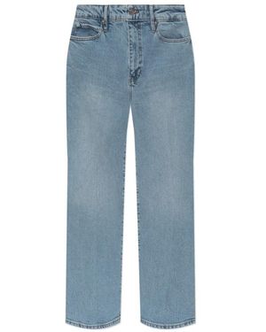FRAME Straight Jeans - Azul