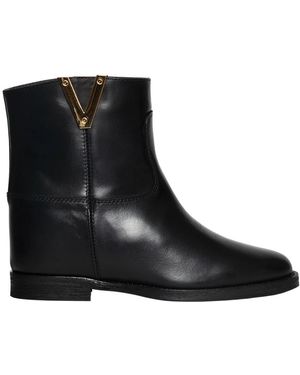 Via Roma 15 Ankle Boots - Black