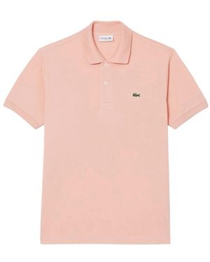 Lacoste Polo Shirts - Pink