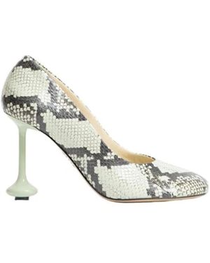 Loewe Court Shoes - Metallic