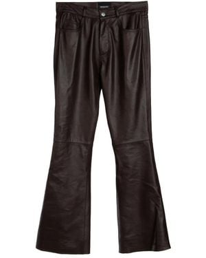 Simonetta Ravizza Wide Trousers - Black