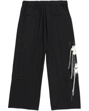 adidas Wide Trousers - Nero