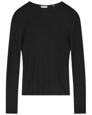 Skall Studio Truien & Vesten ,Zwart ,Katoen Liv Longsleeve