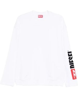 DIESEL Long Sleeve Tops - White