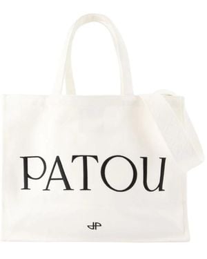 Patou Grote Tote Bag - Wit