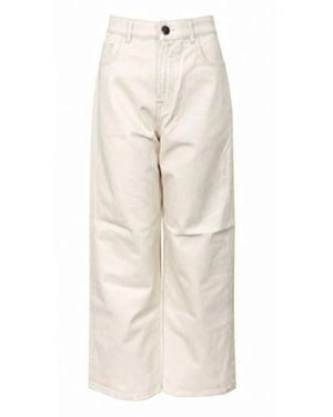 Rohe High-Rise Wide Leg Jeans - Natur