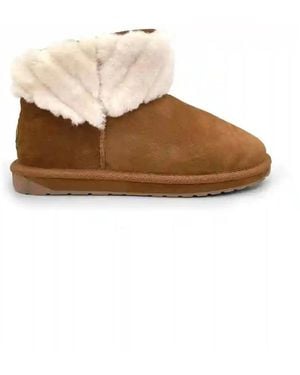 EMU Schoenen ,Bruin ,Leer Pyke Enkellaars