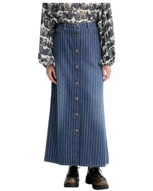 Munthe Denim Skirts - Blu