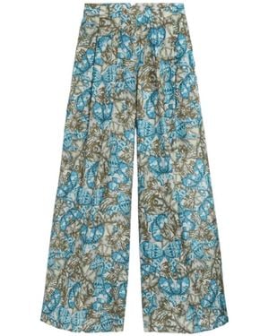 Momoní Wide Trousers - Blue
