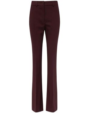 Sportmax Broeken ,Rood ,Wol Febe Broek