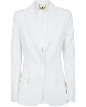 Elisabetta Franchi Blazers - White