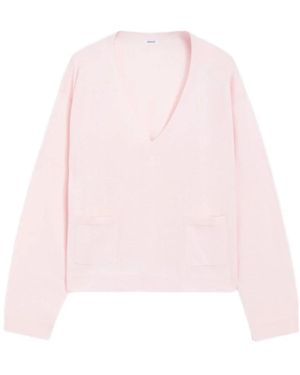 Aspesi V-Hals Truien - Roze
