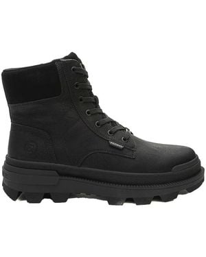 KEDDO Lace-Up Boots - Black