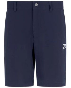 EA7 Casual Shorts - Azul
