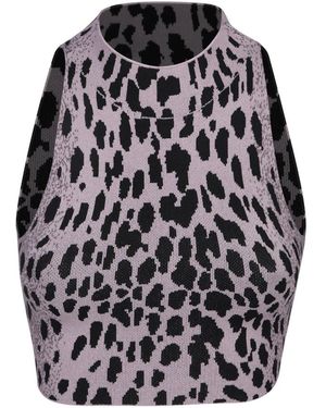 Ssheena Tops ,Veelkleurig ,Polyester Stijlvolle Multi Top Voor Vrouwen - Zwart