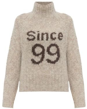 Baum und Pferdgarten Turtlenecks - Gris