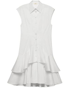 BITE STUDIOS Volans Baumwollkleid - Weiß