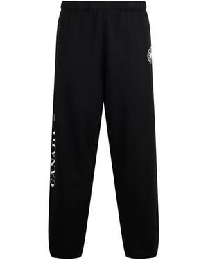 Canada Goose Broeken ,Zwart ,Katoen Cotton Jogger