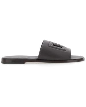 Dolce & Gabbana Sliders - Brown