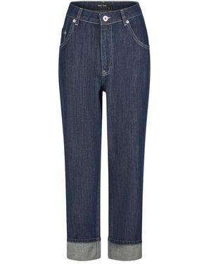 MARC AUREL Cropped Jeans - Azul