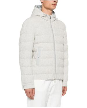 Eleventy Winter Jackets - White