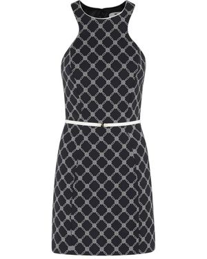 Elisabetta Franchi Short Dresses - Black