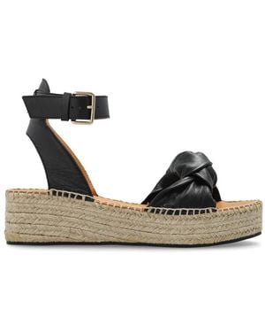 Odissi Wedges - Black