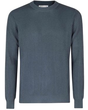 Roberto Collina Round-Neck Knitwear - Blu