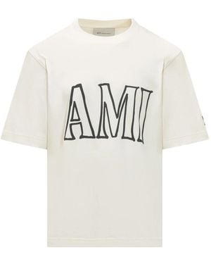 Ami Paris T-Shirts - Neutre