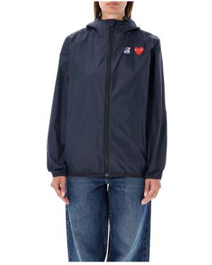 Comme des Garçons Rain Jackets - Blue