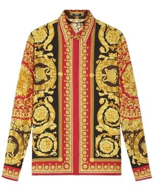 Versace Pure Silk Shirt - Multicolour