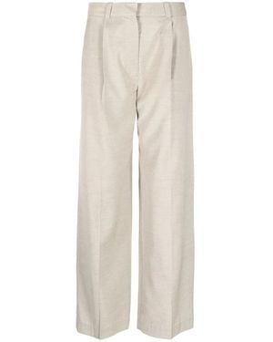 Low Classic Broeken ,Wol Low Rise Trouser - Naturel