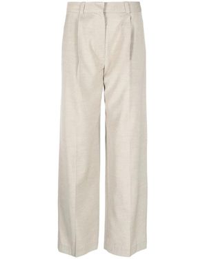 Low Classic Wide Trousers - Neutre