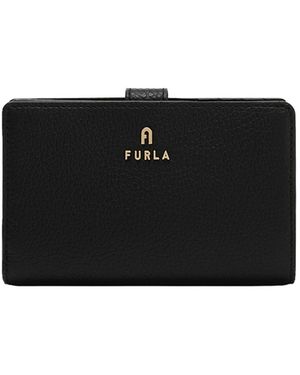 Furla Accessoires ,Zwart ,Leer Camelia M Compact Wallet