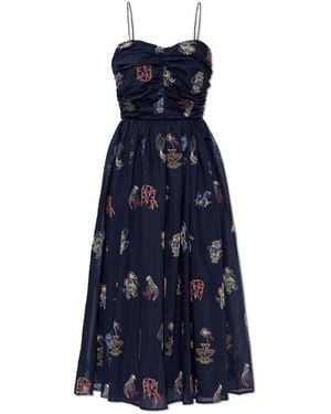Munthe Midi Dresses - Blue