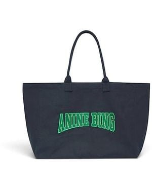 Anine Bing Tote Bags - Azul
