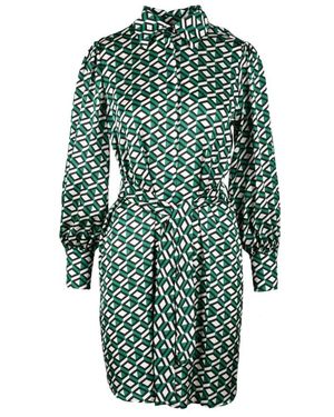 Think! Elegantes kleid 100% polyester - Grün